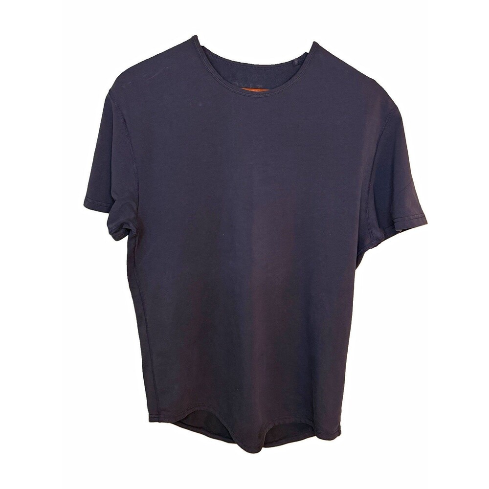 BYLT Men's Black Solid Crew Neck Short Sleeve T-Shirt, Regular Fit, Size XL